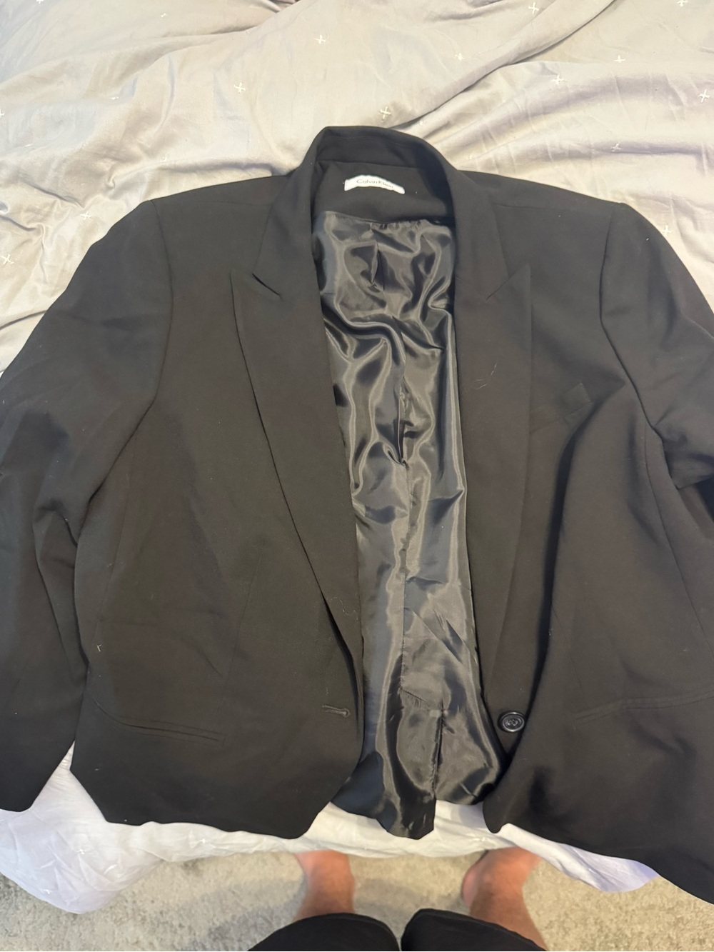 Calvin Klein Black Women's Tailored Blazer